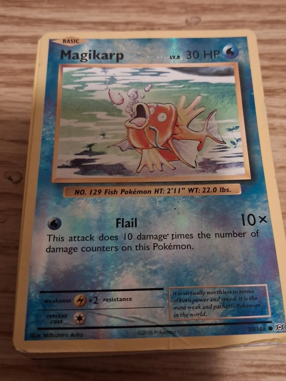 Lot of Pokemon 60 cards in very good condition, Magicarp only In Fair Condition
